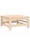 Garden stools with cushions, 2 pcs., solid pine wood - 7