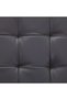 Storage stool, grey, 87.5 cm, artificial Leather - 5