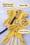 Cat - Dog Summer 100% Cotton Poplin Dress - Clothing - T-Shirt - 4