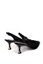 4000 Women's 7.5 cm Heeled Open Back Stiletto Shoes - 6