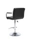 Bar stools, 2 pcs., black, eco- Leather - 5