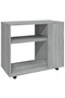 Side table, sonoma grey, 70x35x55 cm, composite wood - 2