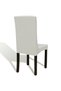 Huse de scaun elastice drepte, 4 buc., crem - 5