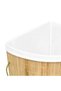 Corner Bamboo laundry basket, 60 L - 5