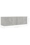 Comode TV, 3 buc., gri beton, PAL - 5