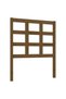 Bedside table, honey brown, 80.5x4x100 cm, solid pine wood - 2