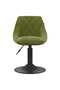 Bar stool, light green, Velvet - 3