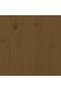 Bedside table, honey brown, 81x4x100 cm, solid pine wood - 4