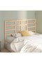 Bedside table, 156x4x104 cm, solid pine wood