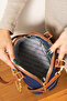 Original Women's Chain Detailed Luxury Design Hand and Shoulder Bag Shoulder Bag Shopper 25X22 cm - 8
