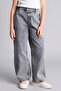 Relax Fit Gray Girls' Jean Pants G0302A8/Nm18 - 3
