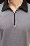 Smoked 100% Cotton Piece Polo Neck Shorts T-Shirt Set E7358 - 3