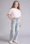 Baggy Fit Blue Girls' Jean Pants G4650A8/Nm39 - 2