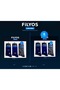 Filyos Men's Socks Set of 6 Navy Blue Gray Cotton Pack Patterned Classic Long Socks
