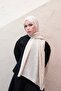 Dama Pattern Modal Jacquard Shawl - 3