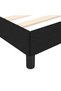 Bed frame, black, 120x200 cm, textile - 7