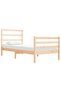 Single 3FT bed frame, 90x190 cm, solid pine wood - 2