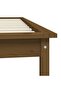 Bed frame, honey brown, 90x200 cm, solid pine wood - 7