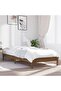 Bed frame, honey brown, 90x200 cm, solid pine wood