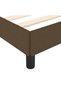 Bed frame, dark brown, 90x190 cm, textile - 5