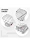 Collapsible Foot Spa Bath with Heat and Massage Rollers, Bubble, Temperature Control - 5