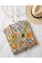Bohemian Style Floral Mini Dress - Embroidered and P Tasseled Tunic - 4