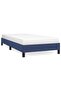 Bed frame, blue, 100 x 200 cm, textile - 2