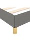 Bed frame, dark grey, 90x190 cm, textile - 7
