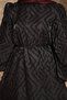 Black Balloon Sleeve Belted Dress - 6