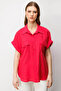 Short Sleeve Plus Size Shirt with Pocket - 4