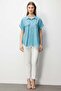 Short Sleeve Plus Size Shirt with Pocket - 2