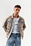 Rust Riot Patterned Denim Jacket - 6
