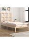 Single 3FT bed frame, 90x190 cm, solid pine wood