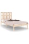 Bed frame, 90x200 cm, solid pine wood - 2