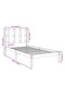 Bed frame, 90x200 cm, solid pine wood - 6