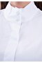 Women's Rope Detailed D Mock Neck Shirt - White - 5