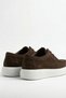 100% Genuine Nubuck & Leather Brown Ultra Lightweight Casual Men's Shoes Luass29Al0046 - 4