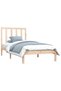 Bed frame, 90x200 cm, solid pine wood - 3