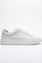 White Genuine Leather Ultra Comfortable Casual Men's Shoes Luass27Al0052 - 2