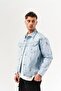 Rebel Bear Patterned Denim Jacket - 6