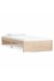 Bed frame, 90x200 cm, solid wood - 2