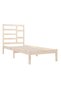 Bed frame, 90x200 cm, solid wood - 4