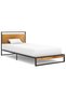 Bed frame, 100x200 cm, metal