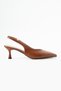 Cari̇so Women's Light Green t Heeled Shoes – Pointed Toe Short Heel Stylish Casual Shoes - 4