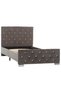 Bed frame, grey, 90 x 200 cm, textile - 3