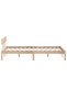 Bed frame, 160x200 cm, solid pine wood - 5