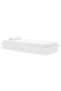 Bed frame, white, 90x200 cm, solid pine wood - 3