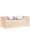 Day bed, 75x190 cm, solid pine wood - 6