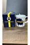 Fenerbahçe licensed fan ceramic mug - yellow & navy