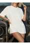 Oversize Women's 100% Cotton T-Shirt - Sporty Casual Comfortable Fit - 3